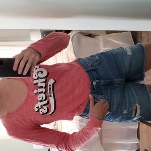 Retro KC Chiefs Long Sleeve Tee